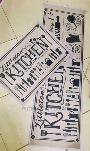 2pcs Antislip Kitchen Mats