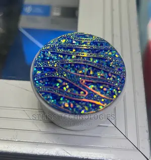 Blue Fancy Pop Socket.