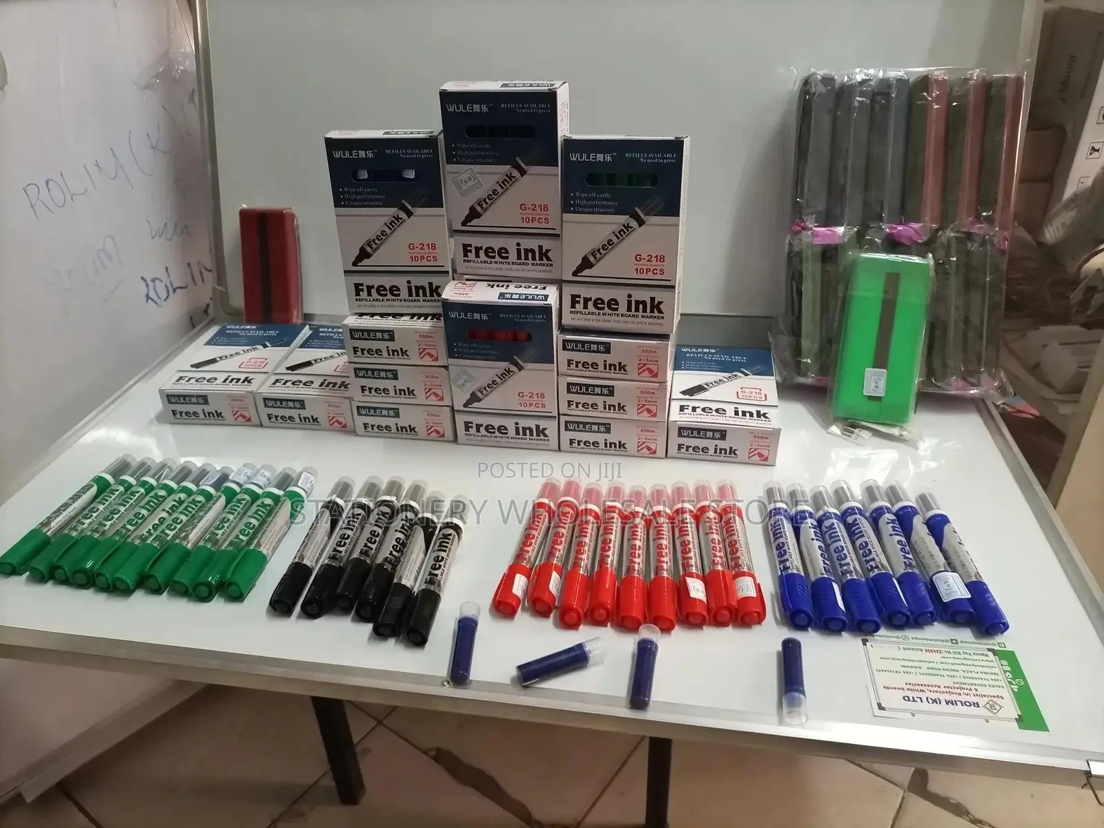 Marker Pen Erasable Available