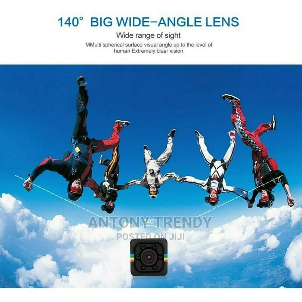 SQ11 Mini Camera Night Adjustable Bracket