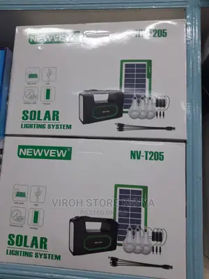 Three Bulbs Complete Solar Lighting System