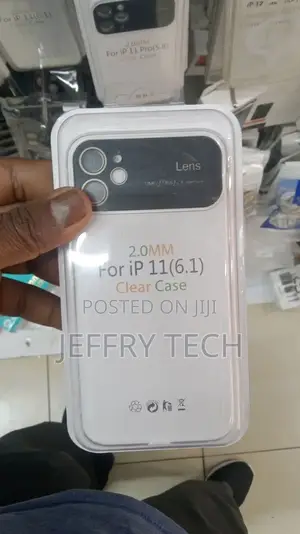 2mm Thick Clear TPU Phone Case for iPhone 11