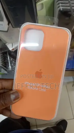 Silicone Case Cover for Apple iPhone 12 Pro Max - Orange