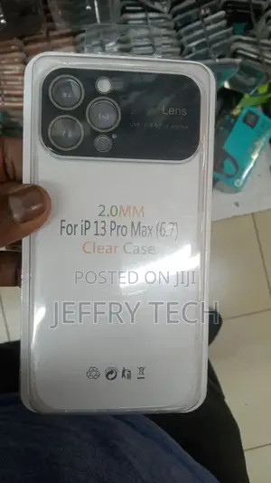 Soft 2 Mm Clear TPU Mobile Phones 13 Pro Max Case