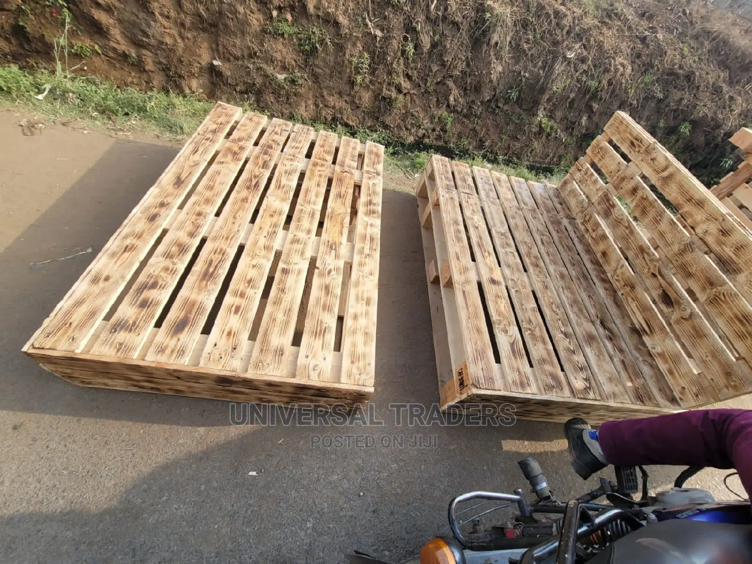 Pallets Bed - Pallet Bed With Drawers - 5*6 Pallet Bed