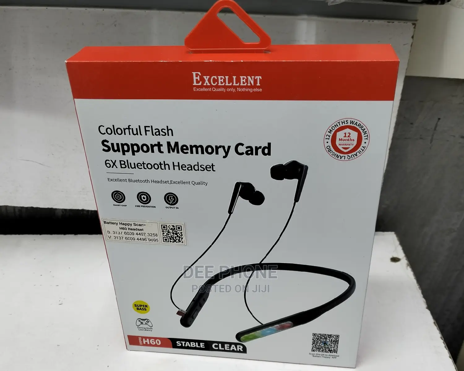 Excellent 6x Bluetooth Earphones