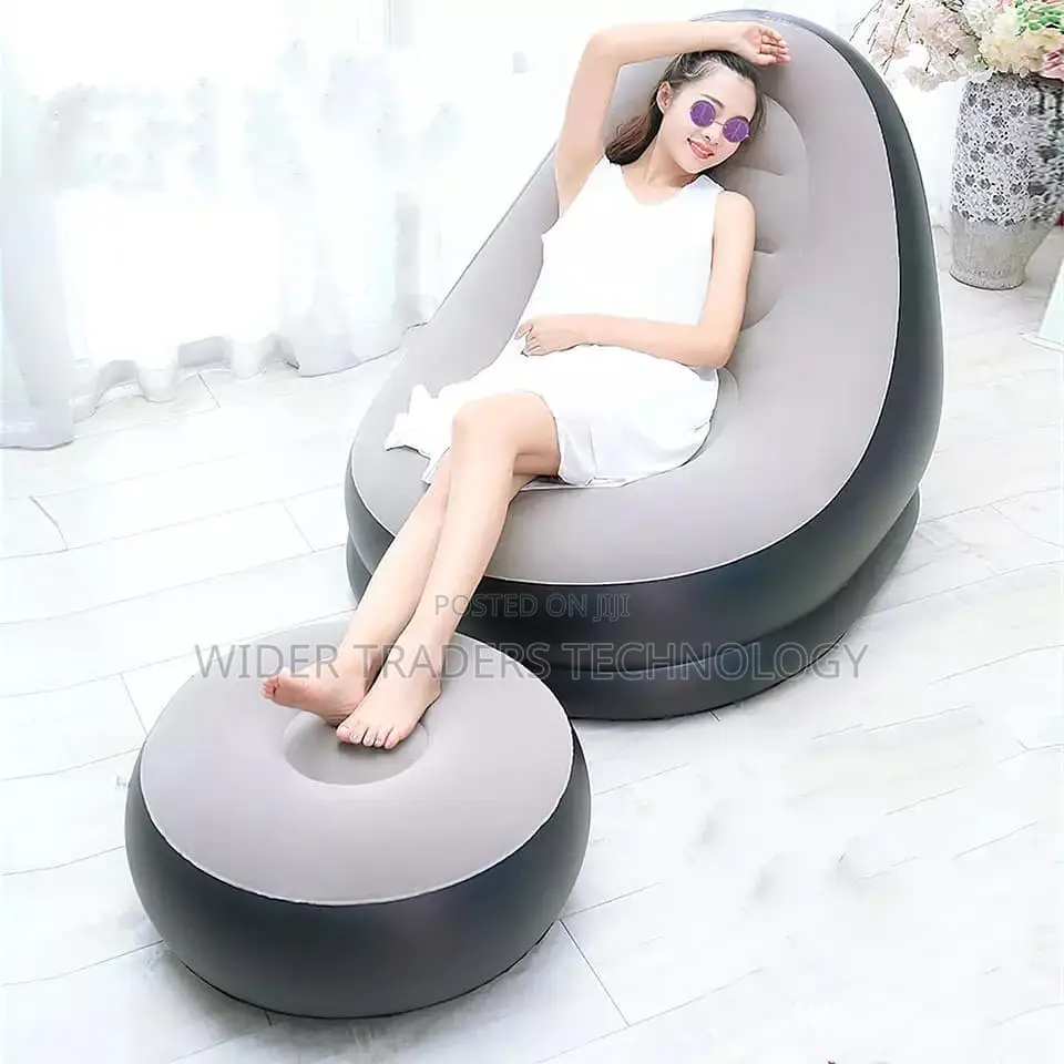 Intex Inflatable Seat With Footrest Manual Pump