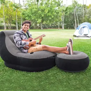 Intex Inflatable Seat With Footrest Manual Pump
