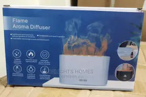Flame Aroma Diffuser With Fire-Like Lights