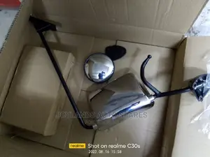Hiace 5l/3l/Shark Side Mirror Chrome Left