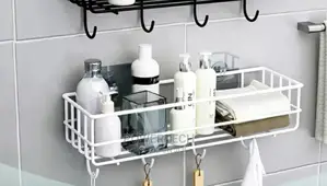 Bathroom Shelf Organizer Storage Rack""