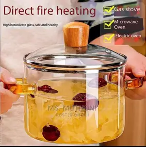 2.8L Classy Borosilicate Cooking Clear Pot