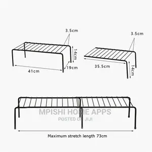 Expandable Metallic Shelf