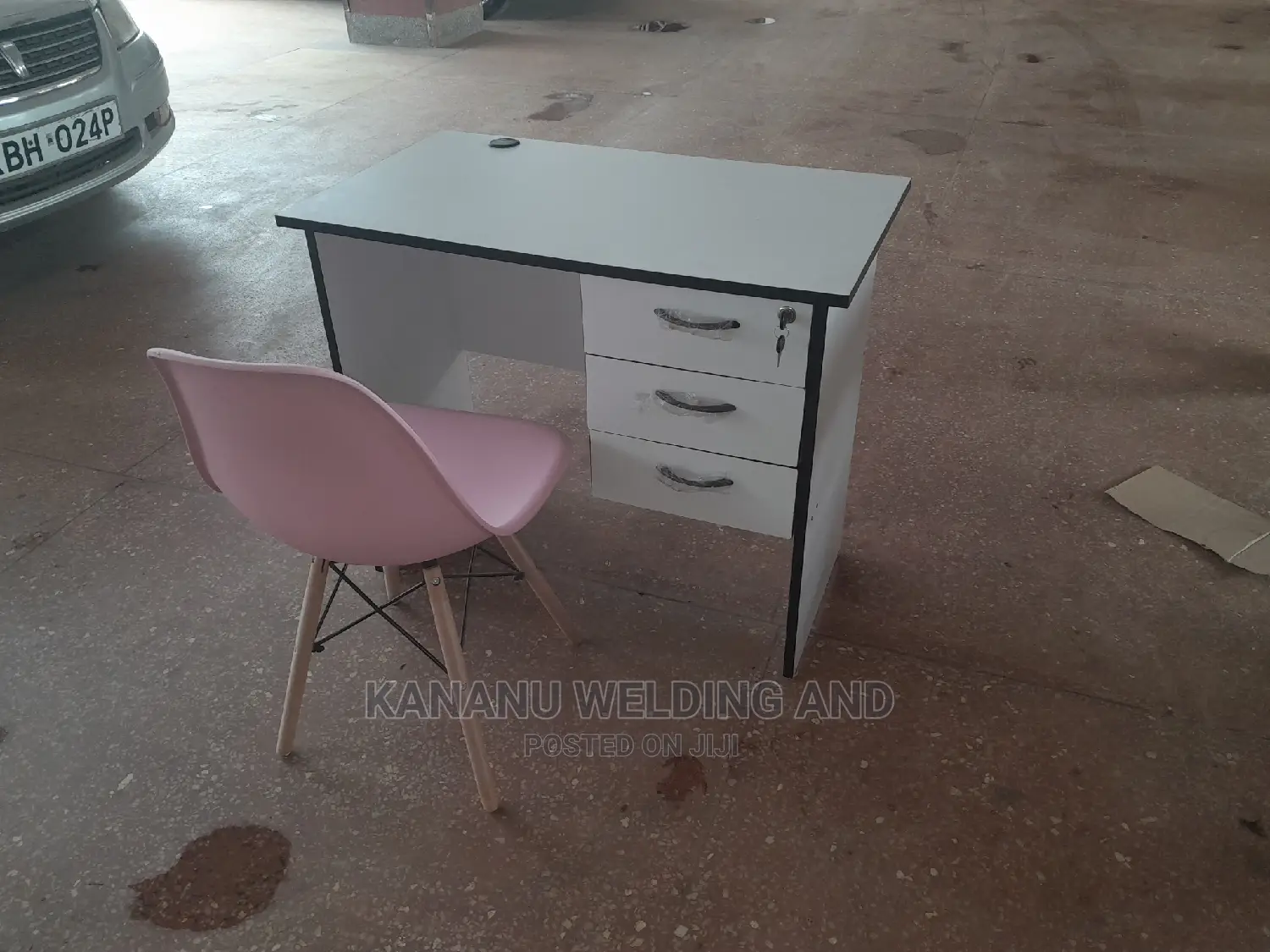 Office Desk and Eames Chair