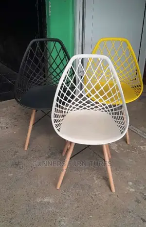 Eames Mesh Chairs.