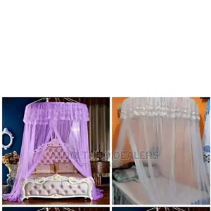 Round Free Size Mosquito Nets Available 