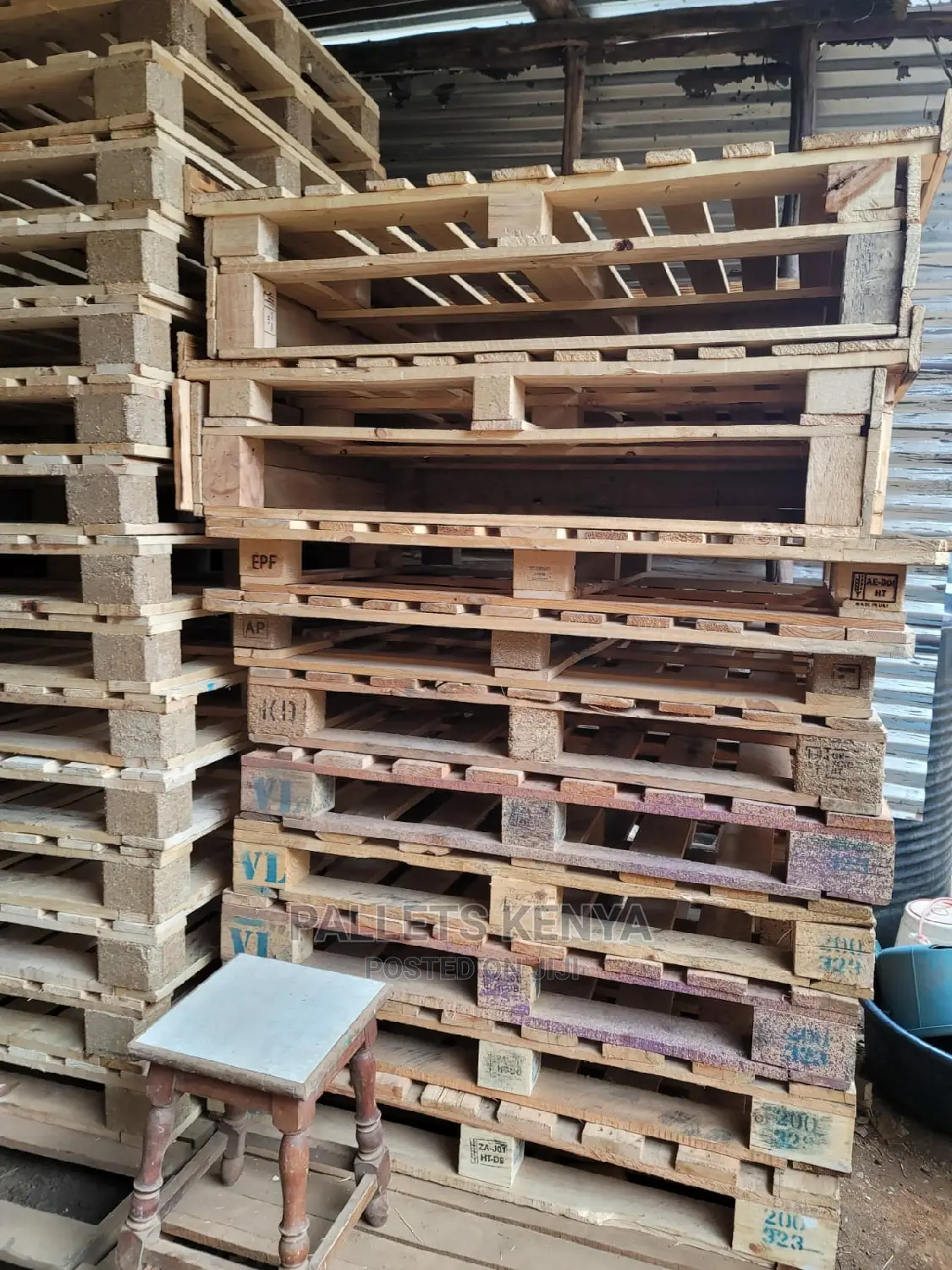 Wooden Pallets- (HT-NFA)