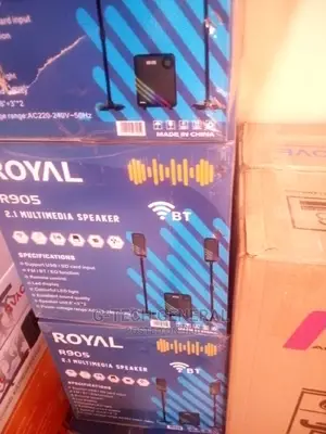 Royal Super Bass 8" R905 2.1ch Multimedia Speaker