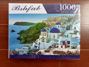 Adult Puzzles (1000pcs) - Greece Santorini Edition