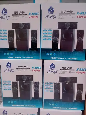 Nunix A60 3.1ch Multimedia Speaker -4500w