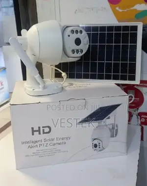 4G Solar-Powered Outdoor PTZ Camera Simcardd Solar PTZ