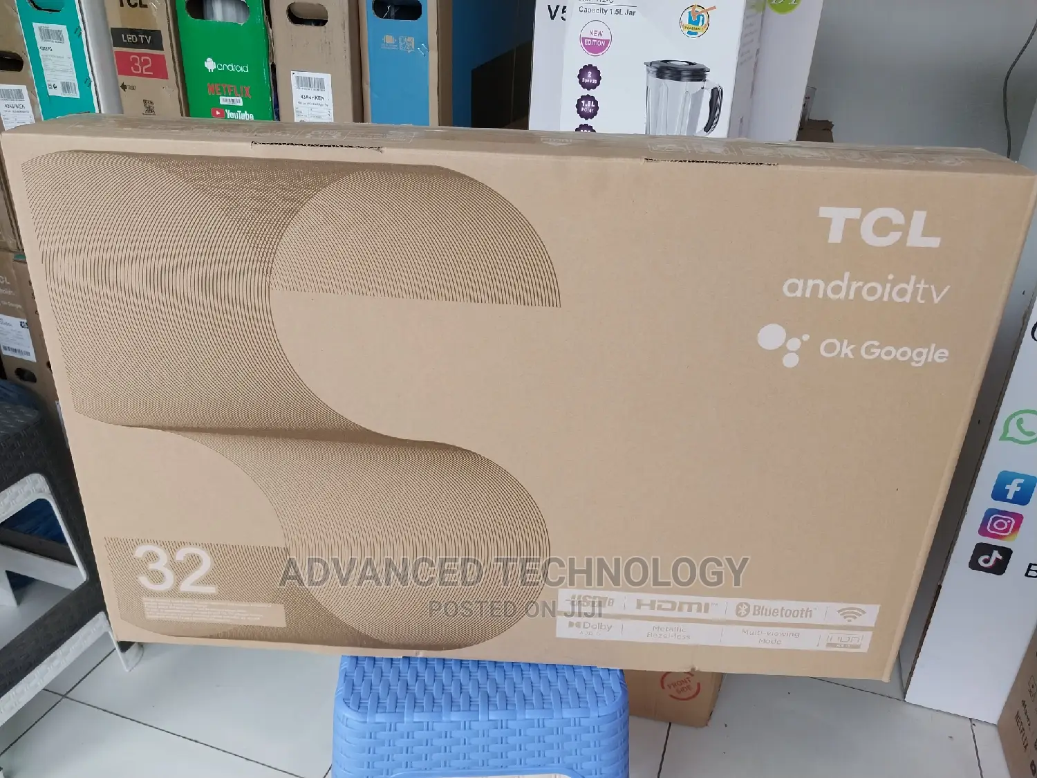 32" TCL Google Android Tv