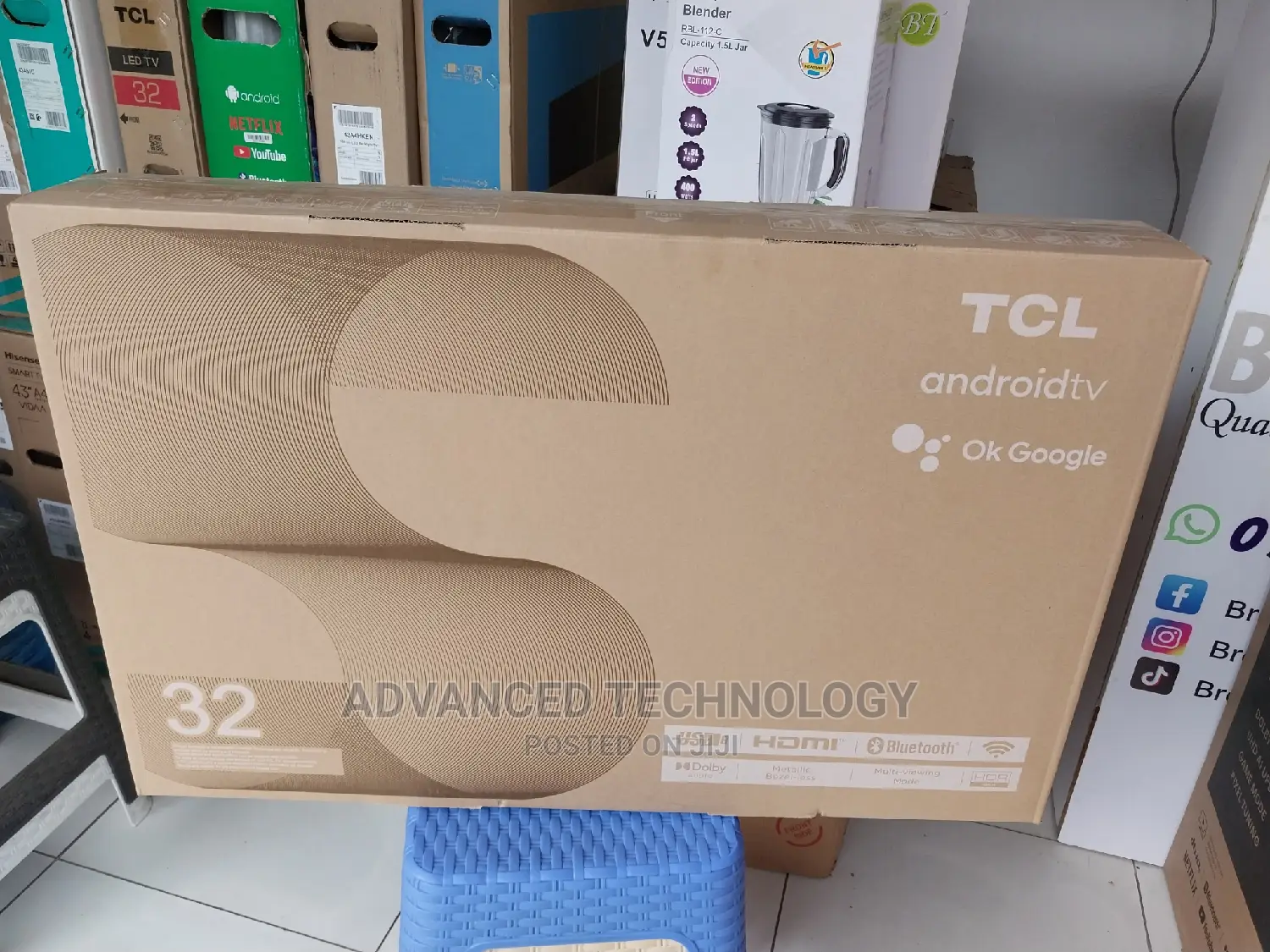 32" TCL Google Android Tv