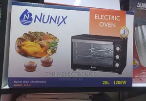 Nunix Electric Oven 20l With Rotisserie E20-R