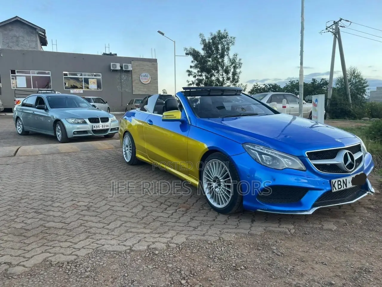 Mercedes-Benz E350 2010 Blue