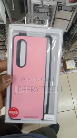 Samsung GALAXY Z Fold3 5G Flip Case - Carbon Fiber