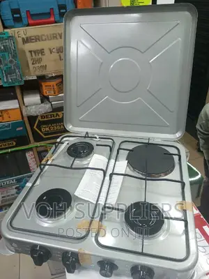 Gas And Electric Table Top Cooker