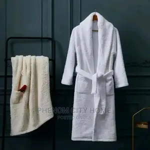 White Bathrobes Available