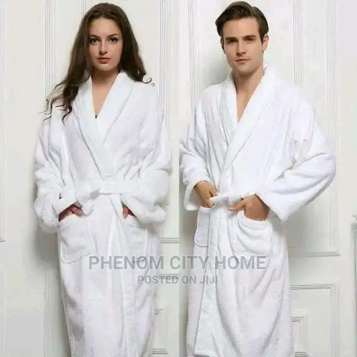 White Cotton Bathrobes
