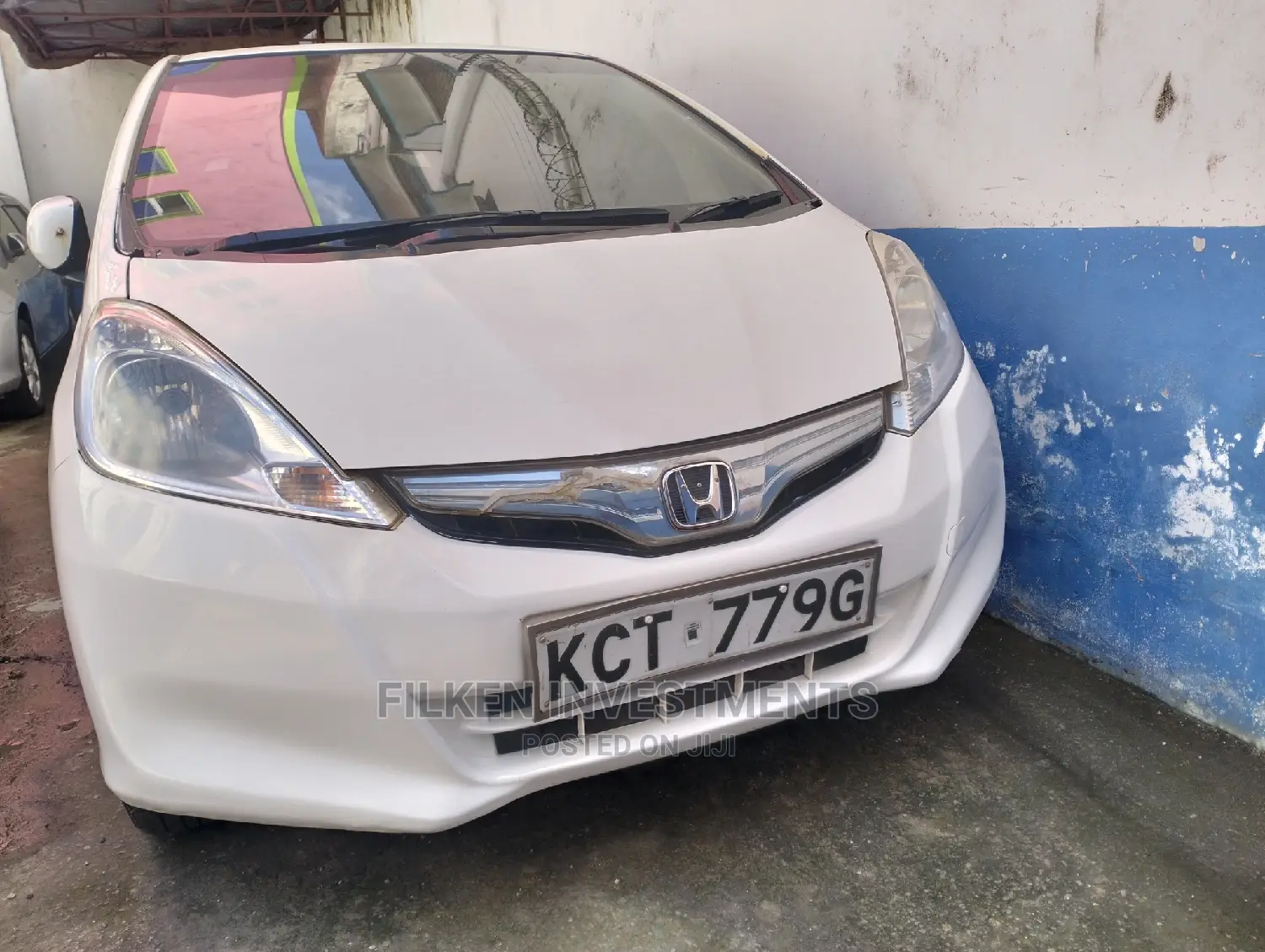 Honda Fit Automatic 2012 White