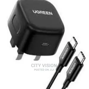 Ugreen Usb-C 25W Pd Charger With C-C 2M Cable Available