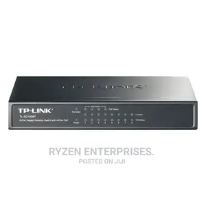 Tp-link 8-port Gigabit Switch With 4-port Poe+ - Tl-sg1008p