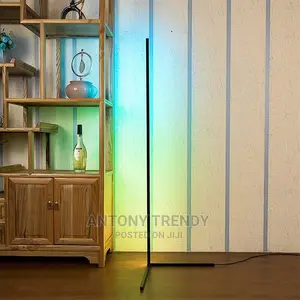 Modern Bright LED Corner Floor Lamp