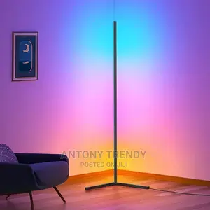 Bright Led Corner Floor Lamp With Remote