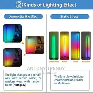 RGB Color Changing Standing Lamp