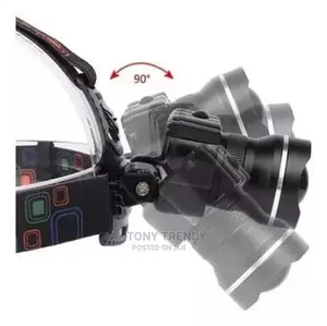 Head Torch Rechargeable, Headlight With 3 Lights