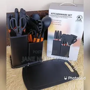 Silicon Spoon With Knive Set