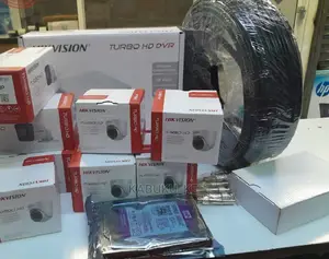 8 Hikvision CCTV Cameras Package Kit With 1080p 8 Cameras