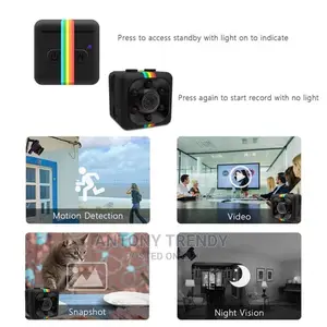 Mini Camera HD 1080P Night Vision Camcorder Wireless