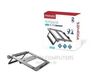 9-in-1 Multiport USB-C Hub With Laptop Stand