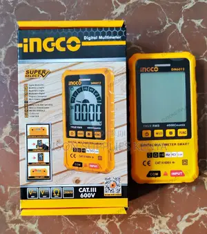Ingco Digital Multimeter 600V - Heavy Duty Smart Multimeter