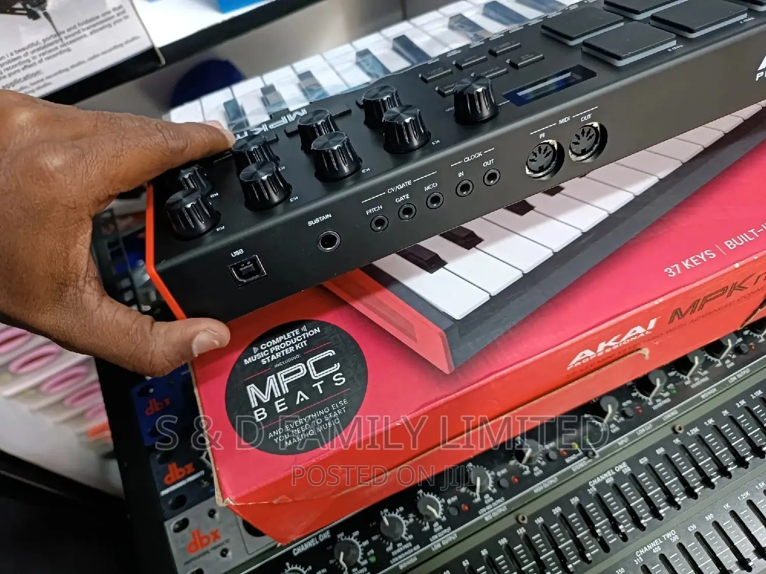 Akai MPK Mini Plus 37 Keys Midi Keyboard