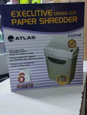 Atlas^Atlas^Atlas^6 Sheets (CC0540) Paper Shredder
