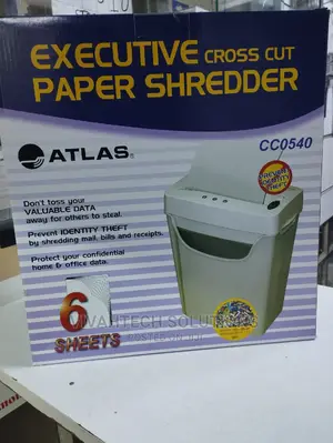~ Atlas Cc0540^Atlas Cc0540^Cc0540 6 Sheets Shredder^ Cc0540