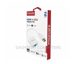 Promate HDMI to VGA White^Promate HDMI to VGA