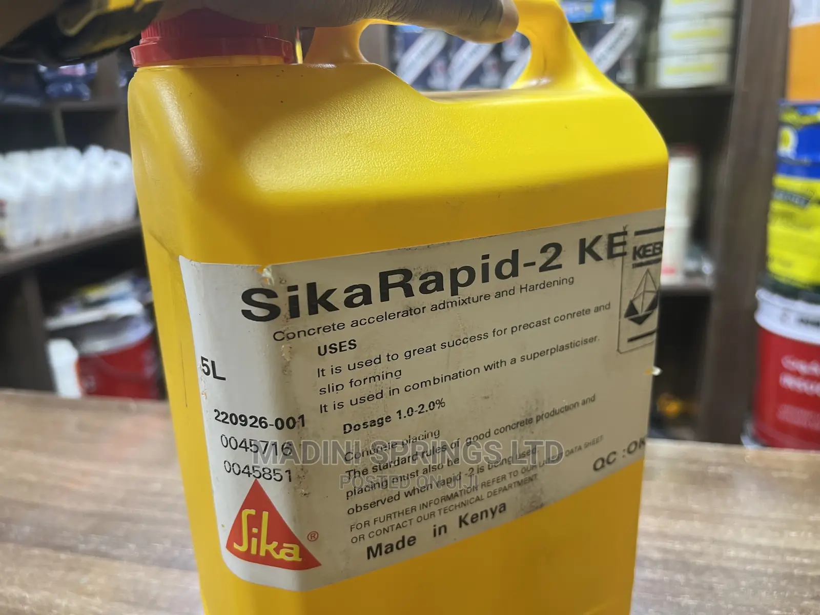 Sika Rapid 2 Concrete Hardener